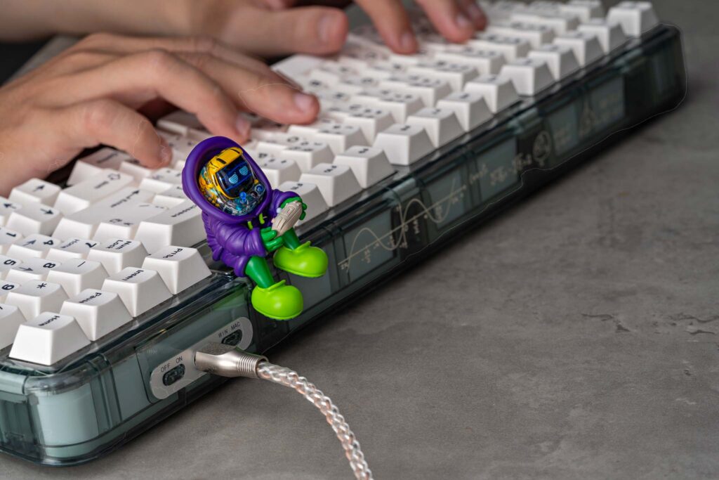 Arcade Cabinets series – Stand boy art toy - Jelly Key