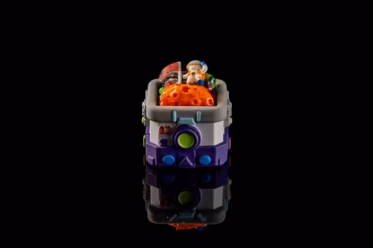 jellykey crystal veil astro custom keycaps 000109