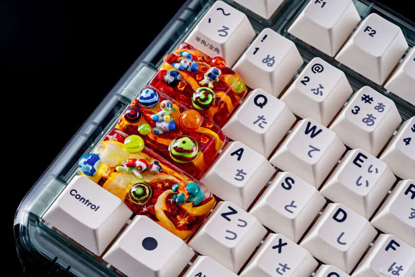 jellykey crystal veil astro custom keycaps 0001015