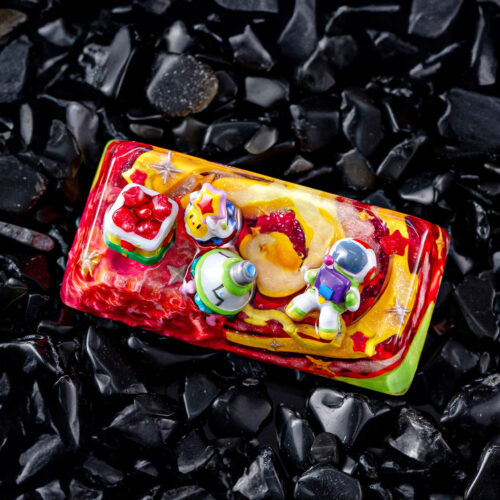 jellykey crystal veil astro custom keycaps 113