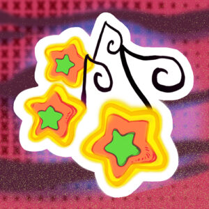 crystal veil series space odyssey artisan keycaps