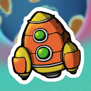 crystal veil series space odyssey artisan keycaps