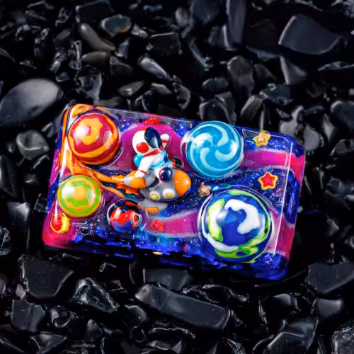 jellykey crystal veil astro custom keycaps 212