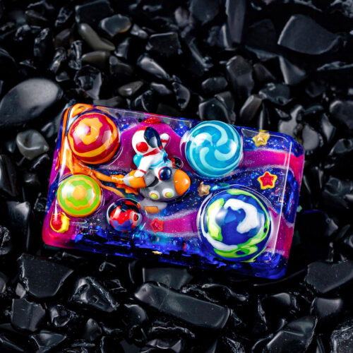 jellykey crystal veil astro custom keycaps 212