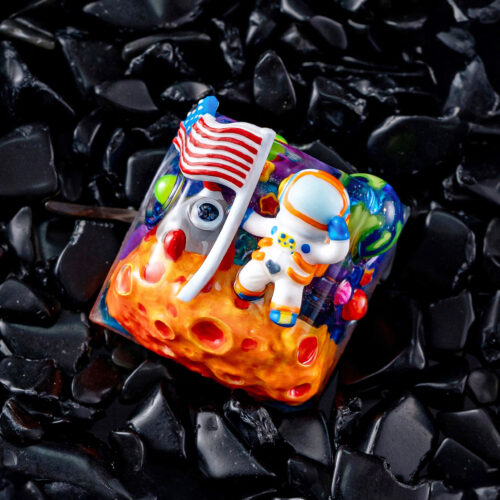 jellykey crystal veil astro custom keycaps 310