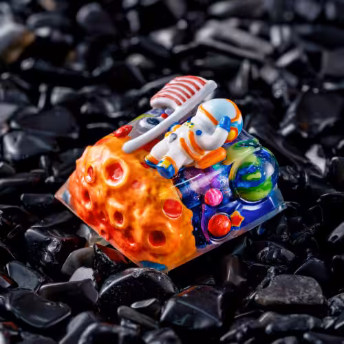 jellykey crystal veil astro custom keycaps 320