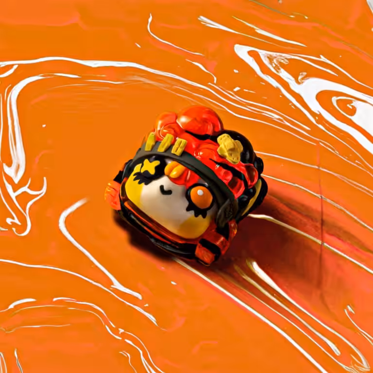 jellykey raffle orange creamsicle keycaps 0009