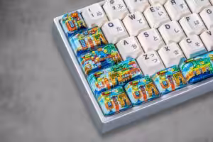 jellykey 8bit series 5 custom keycaps 097