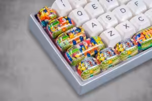 jellykey 8bitv series custom keycaps 0817