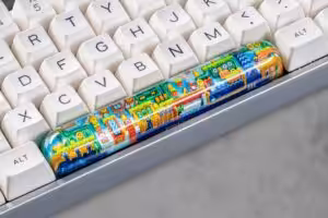 jellykey 8bitv series custom keycaps 0838