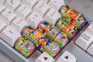 jellykey 8bitv series custom keycaps 0839