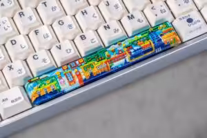jellykey 8bitv series custom keycaps 0845