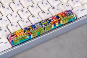 jellykey 8bitv series custom keycaps 0851