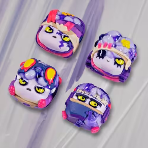 Mysterious Enchantimals artisan keycaps