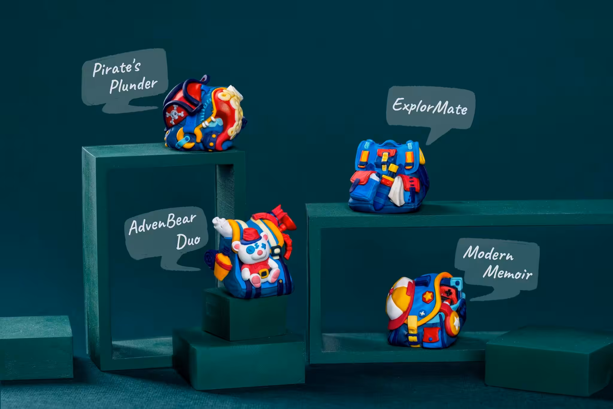 enchanted expedition artisan keycaps