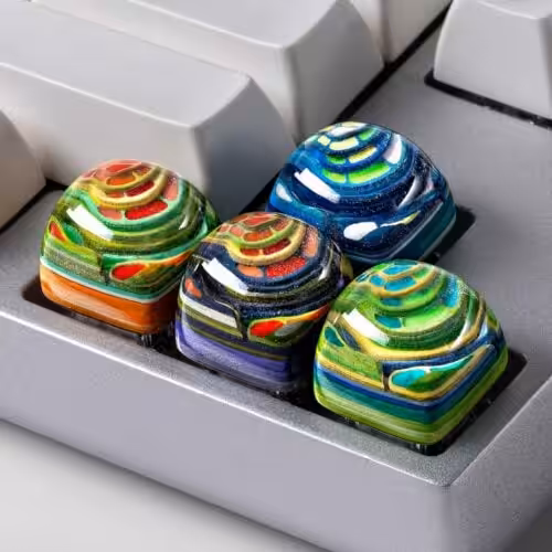 artifact series savanna artisan keycaps