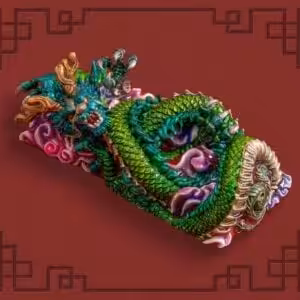 dragon sigil artisan keycap