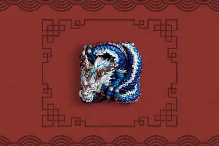jellykey dragon sigil custom keycaps 208