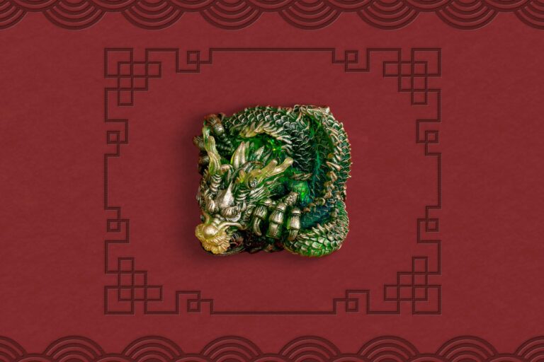 jellykey dragon sigil custom keycaps 212