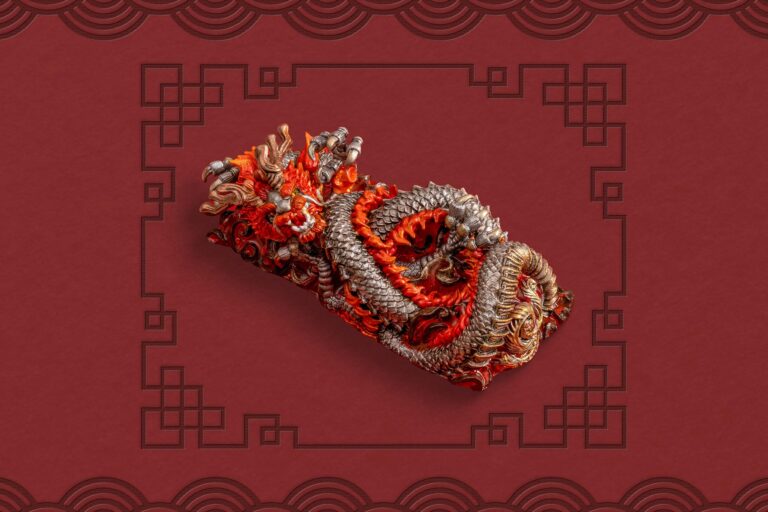 jellykey dragon sigil custom keycaps 214