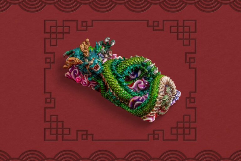 jellykey dragon sigil custom keycaps 216