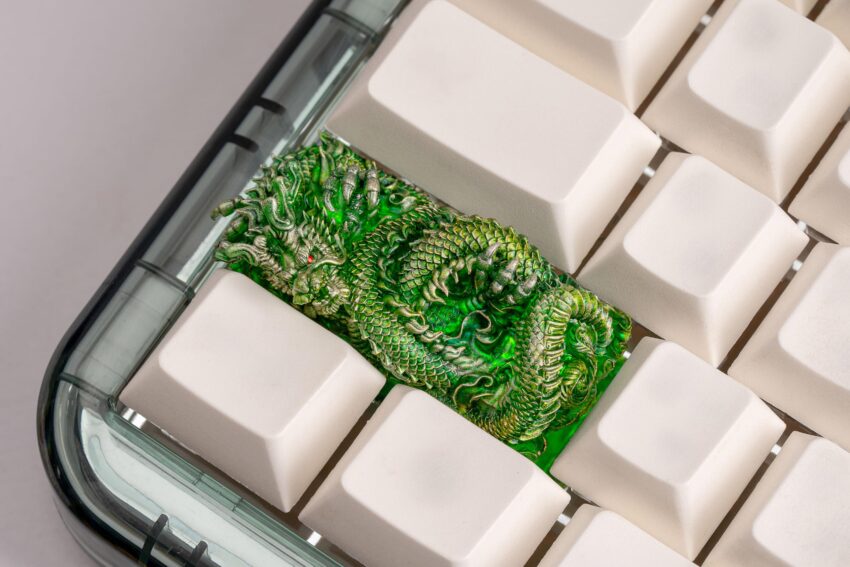 jellykey dragon sigil custom keycaps 235