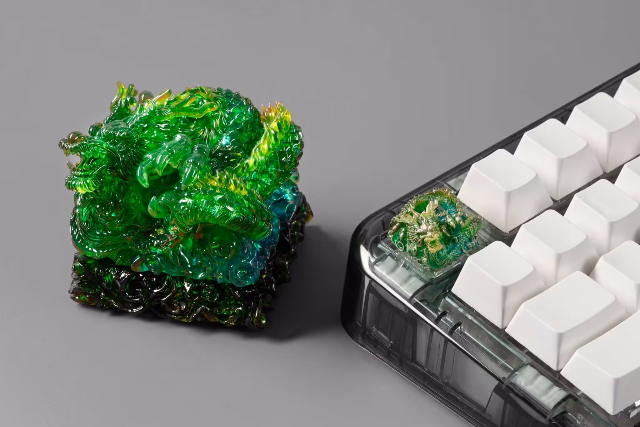 jellykey dragon sigil custom keycaps 240