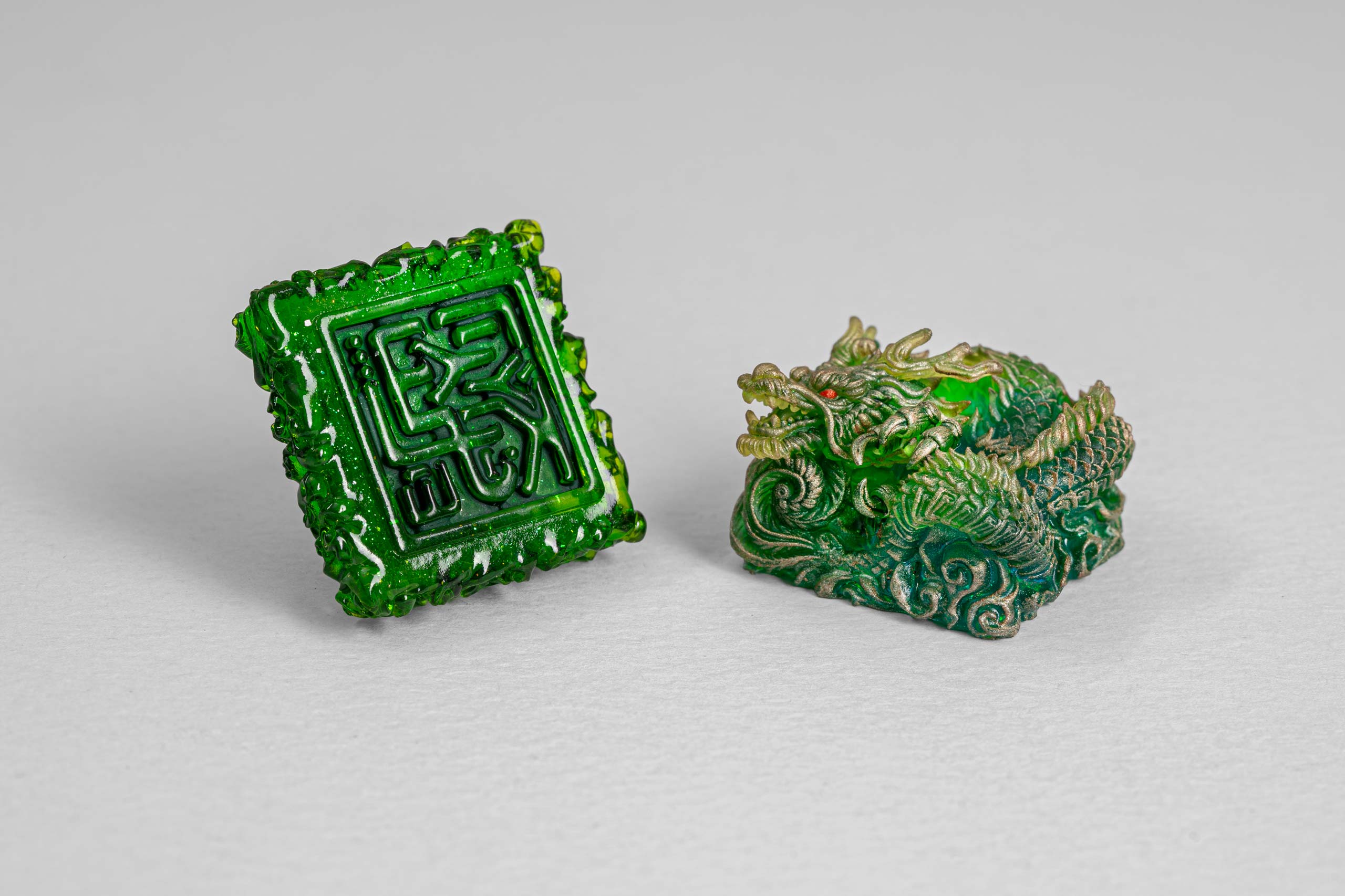 jellykey dragon sigil custom keycaps 242