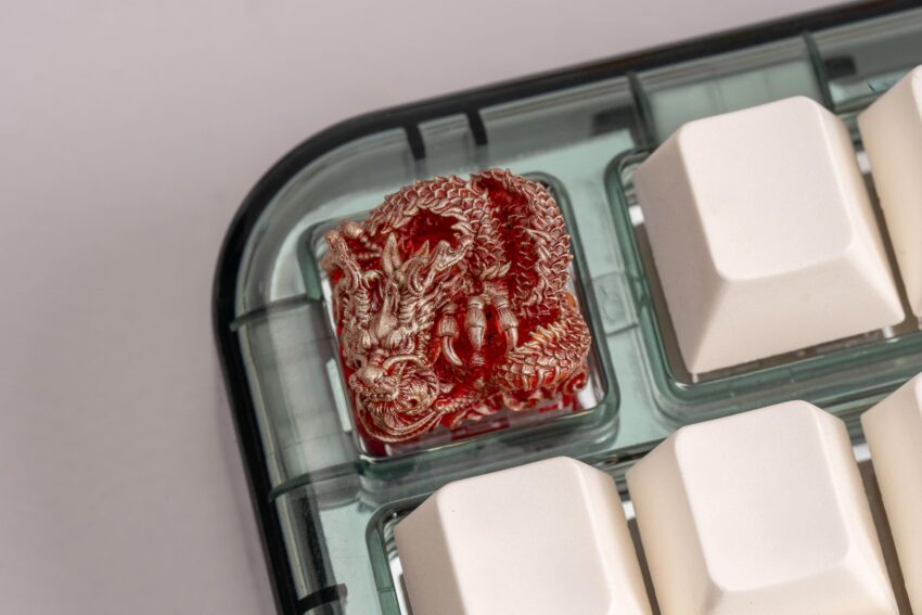 jellykey dragon sigil custom keycaps 256