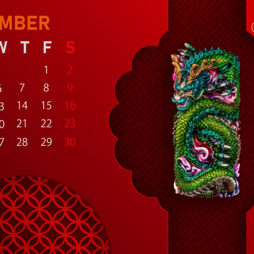 jellykey dragon sigil custom keycaps 5011