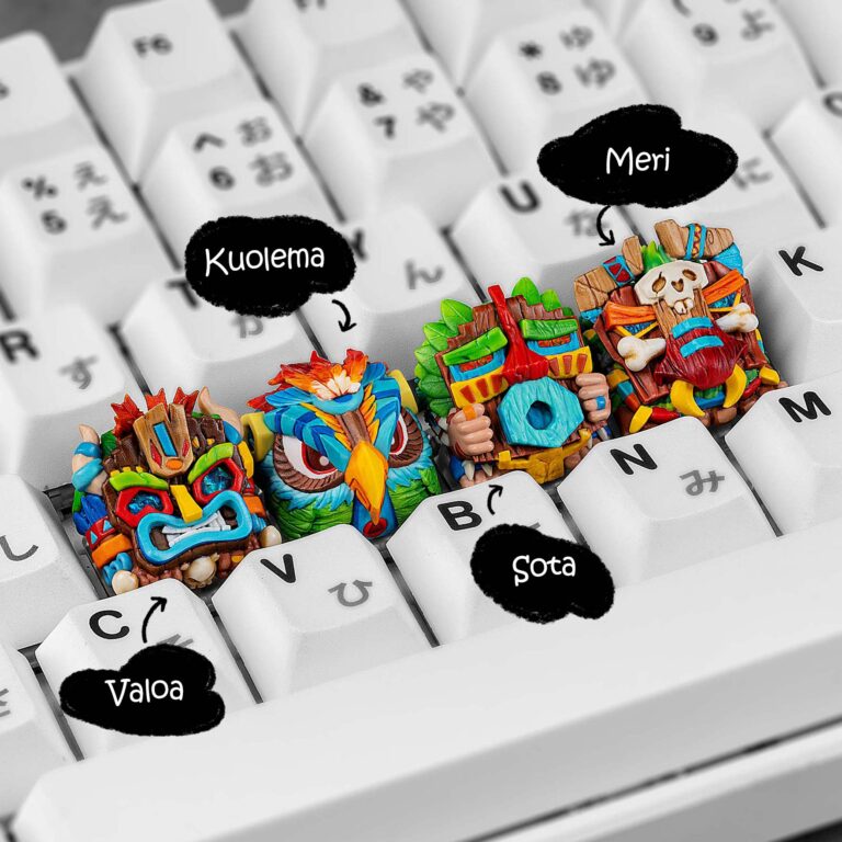 untouched civilization custom keycaps 0458