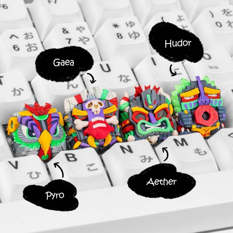 untouched civilization custom keycaps 159