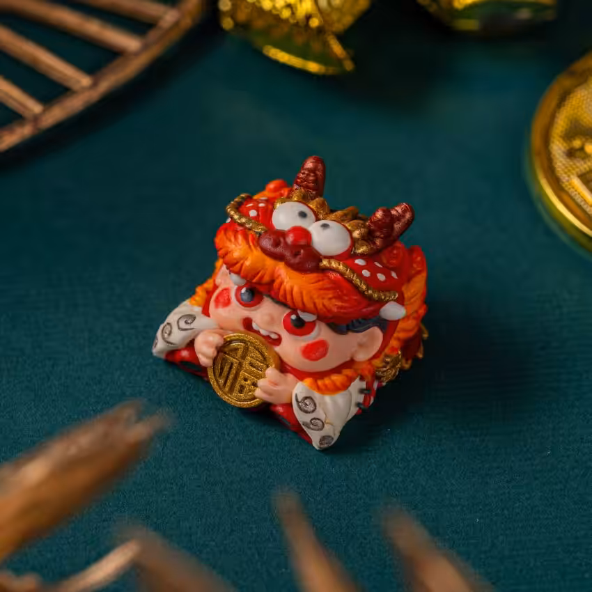 jellykey raffle custom keycaps the year of the dragon 206