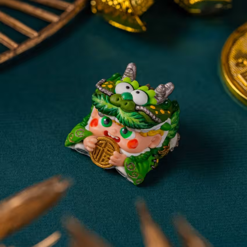 jellykey raffle custom keycaps the year of the dragon 225