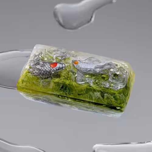 jellykey zenpond customs keycaps 79074