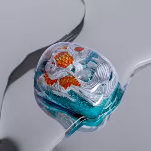 jellykey zenpond customs keycaps 79126