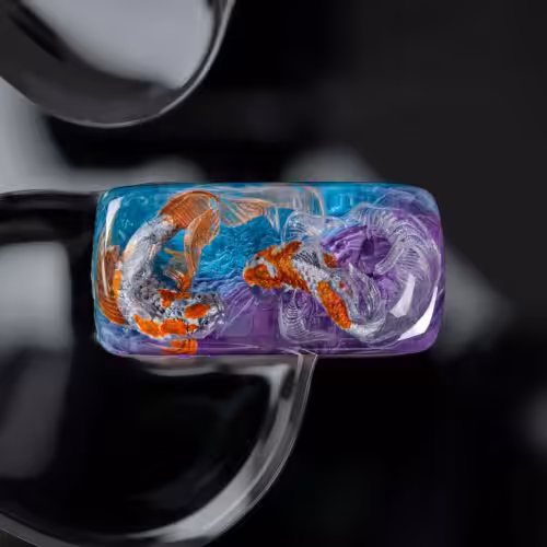 jellykey zenpond customs keycaps 79132