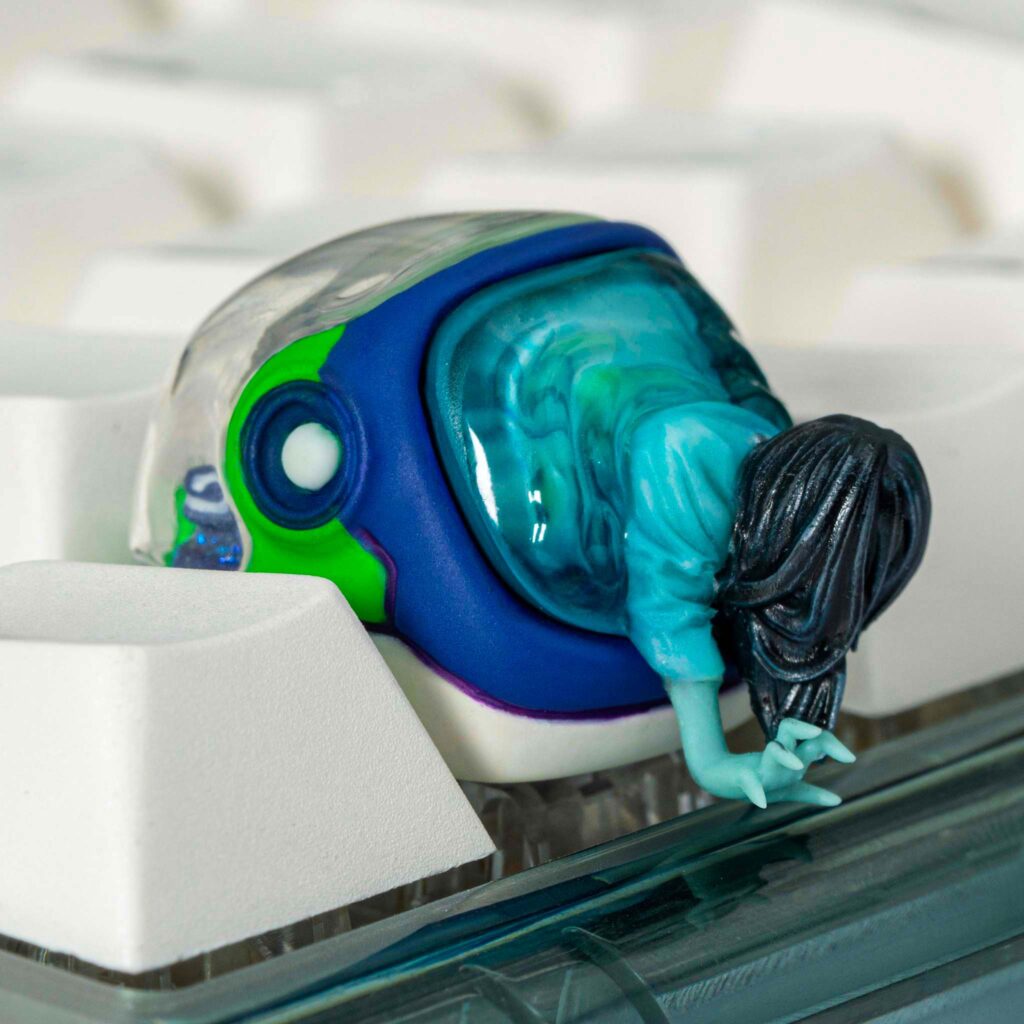 retro tv classics reimagined artisan keycaps