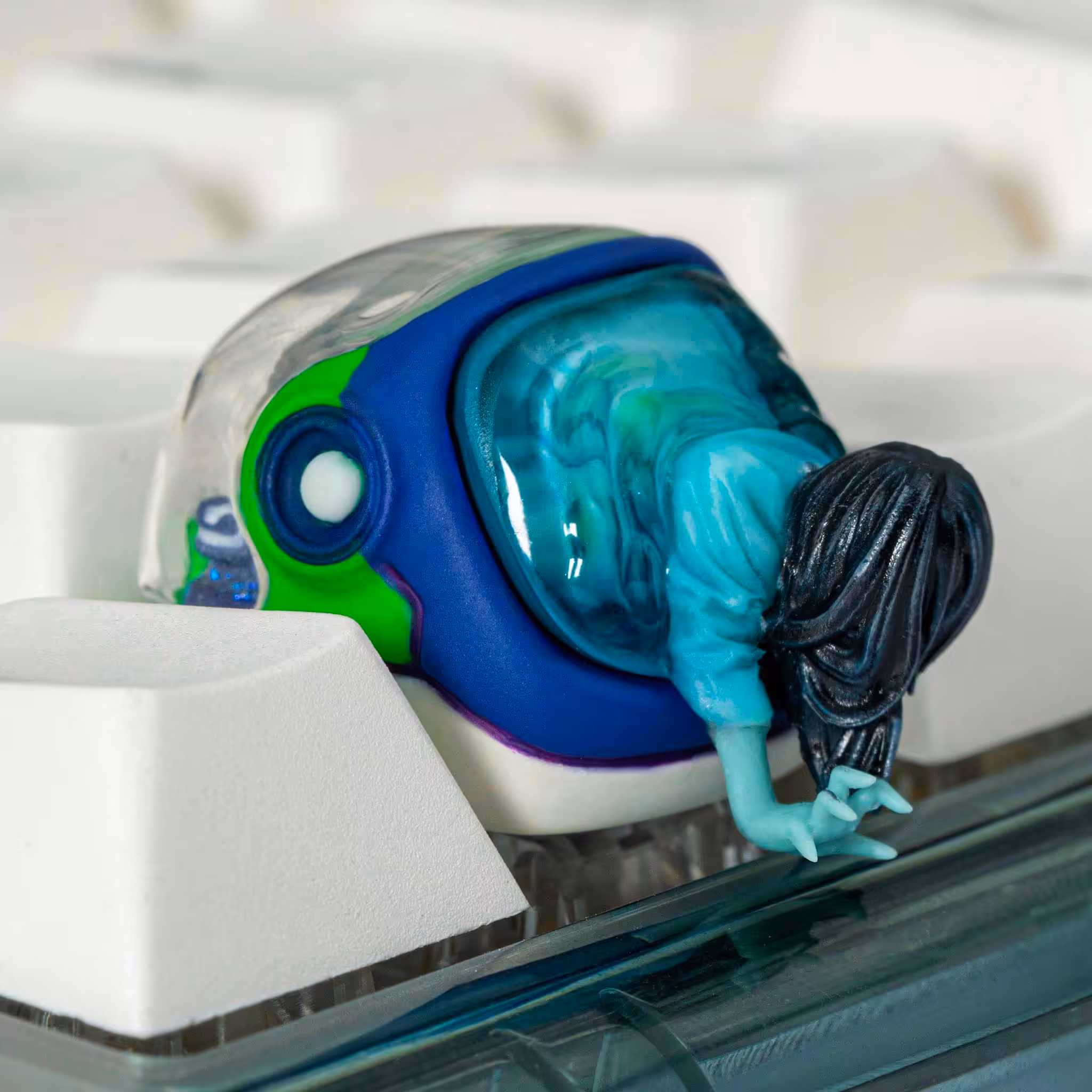 retro tv classics reimagined artisan keycaps