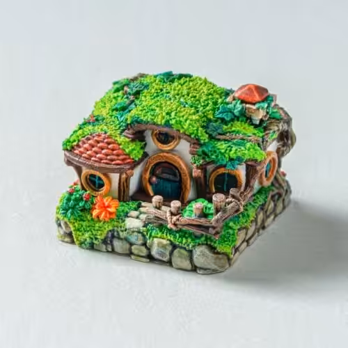timber haven peaceful corner artisan keycaps