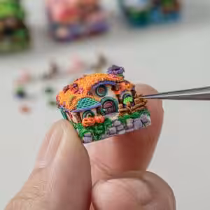 jellykey new timberhaven customs keycaps 5345