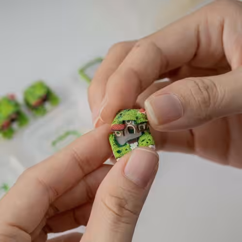 jellykey new timberhaven customs keycaps 5354