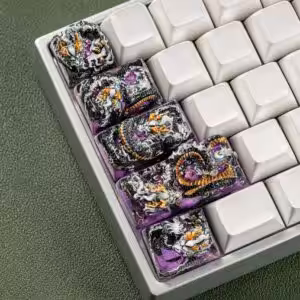 jellykey dragon eden ethereal runes customs keycaps k004