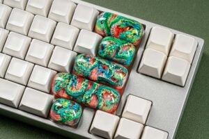 jellykey dragon eden ethereal runes customs keycaps k021