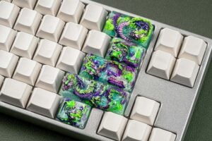 jellykey dragon eden ethereal runes customs keycaps k054
