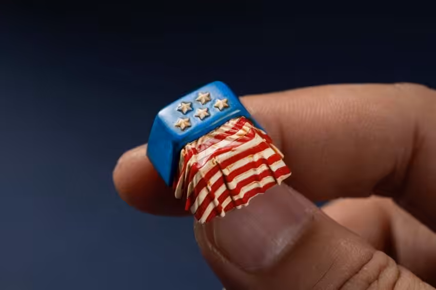 jellykey usa flag custom keycaps 18