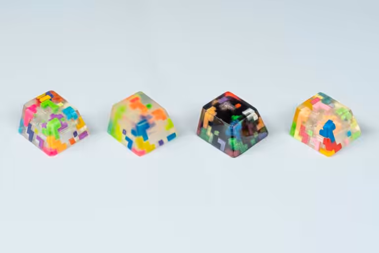 jellykey new terix custom keycaps 161