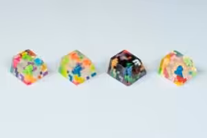 jellykey new terix custom keycaps 580