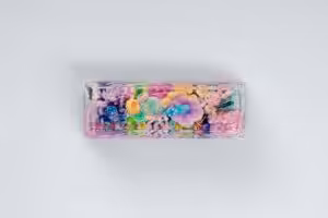 jellykey new coral custom keycaps 027