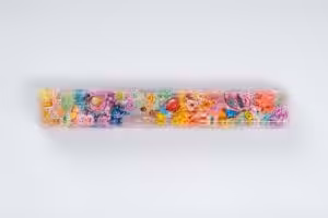jellykey new coral custom keycaps 034